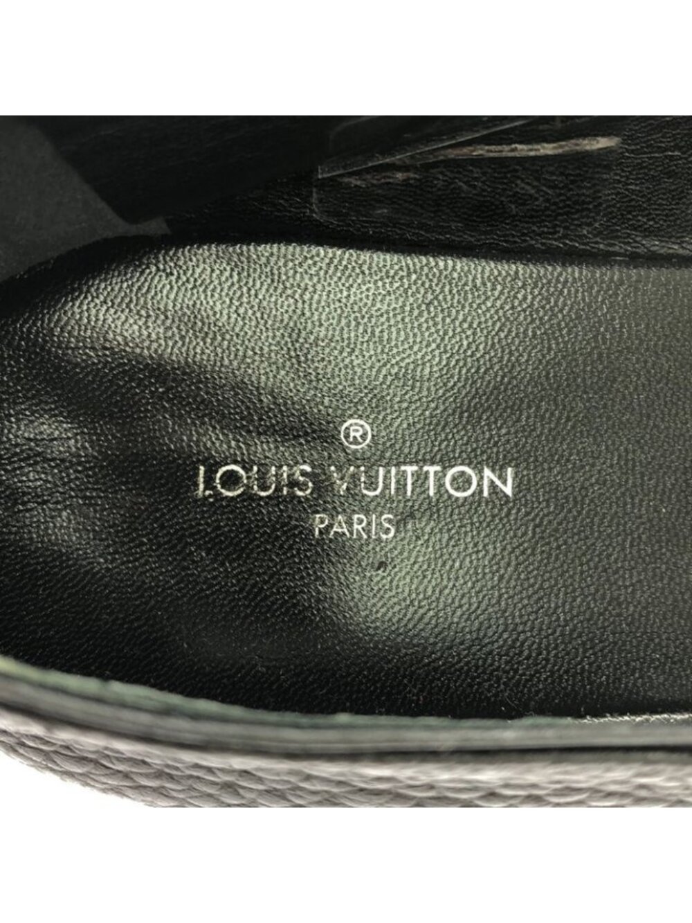 Louis Vuitton Ma1106 Espadrilles Monogram Flower Leather Slip-on Black 36 - Picture 5 of 7